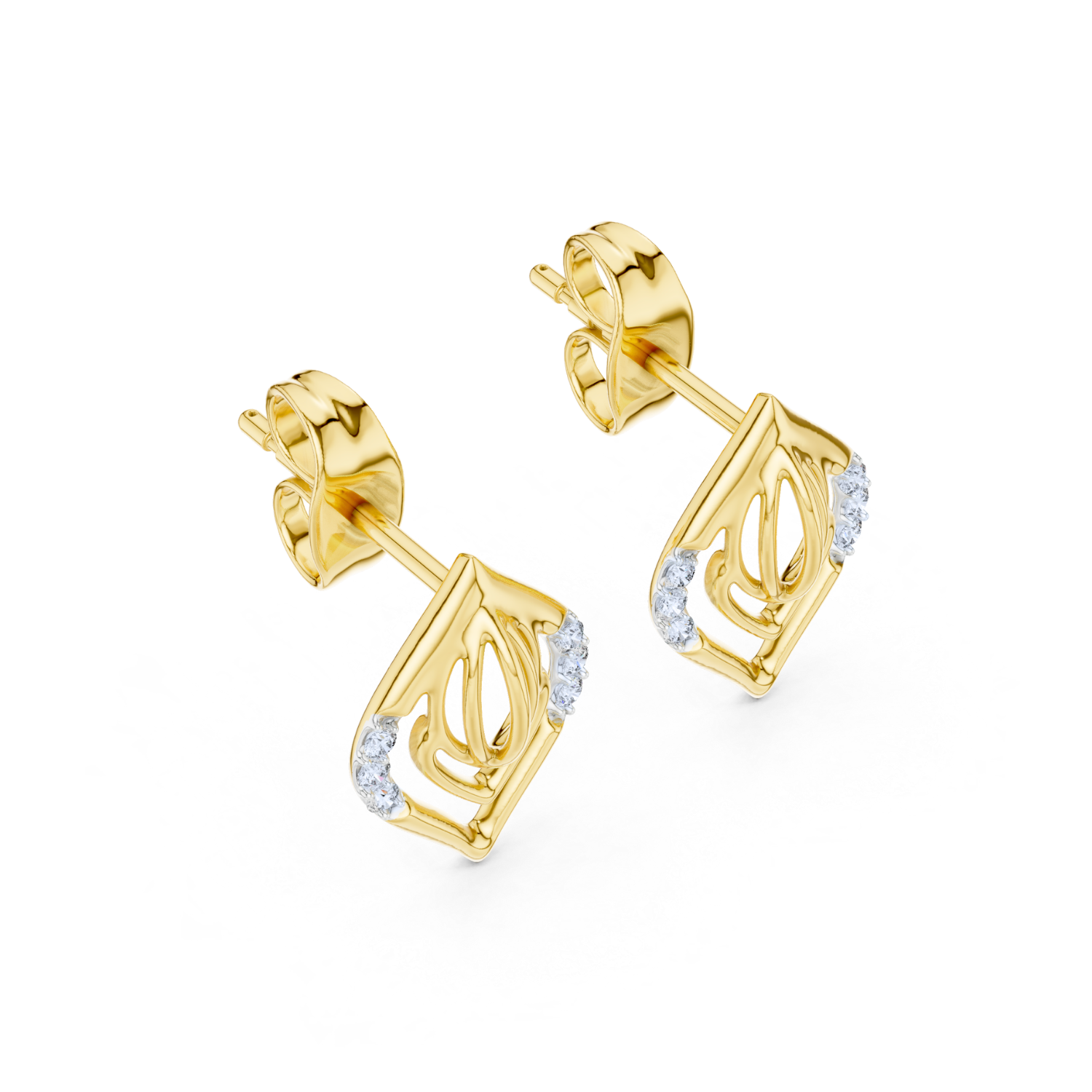 Graceful Bloom Drop Earrings
