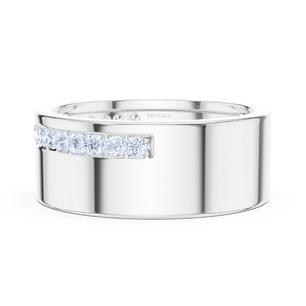 Eternity Edge Diamond Ring