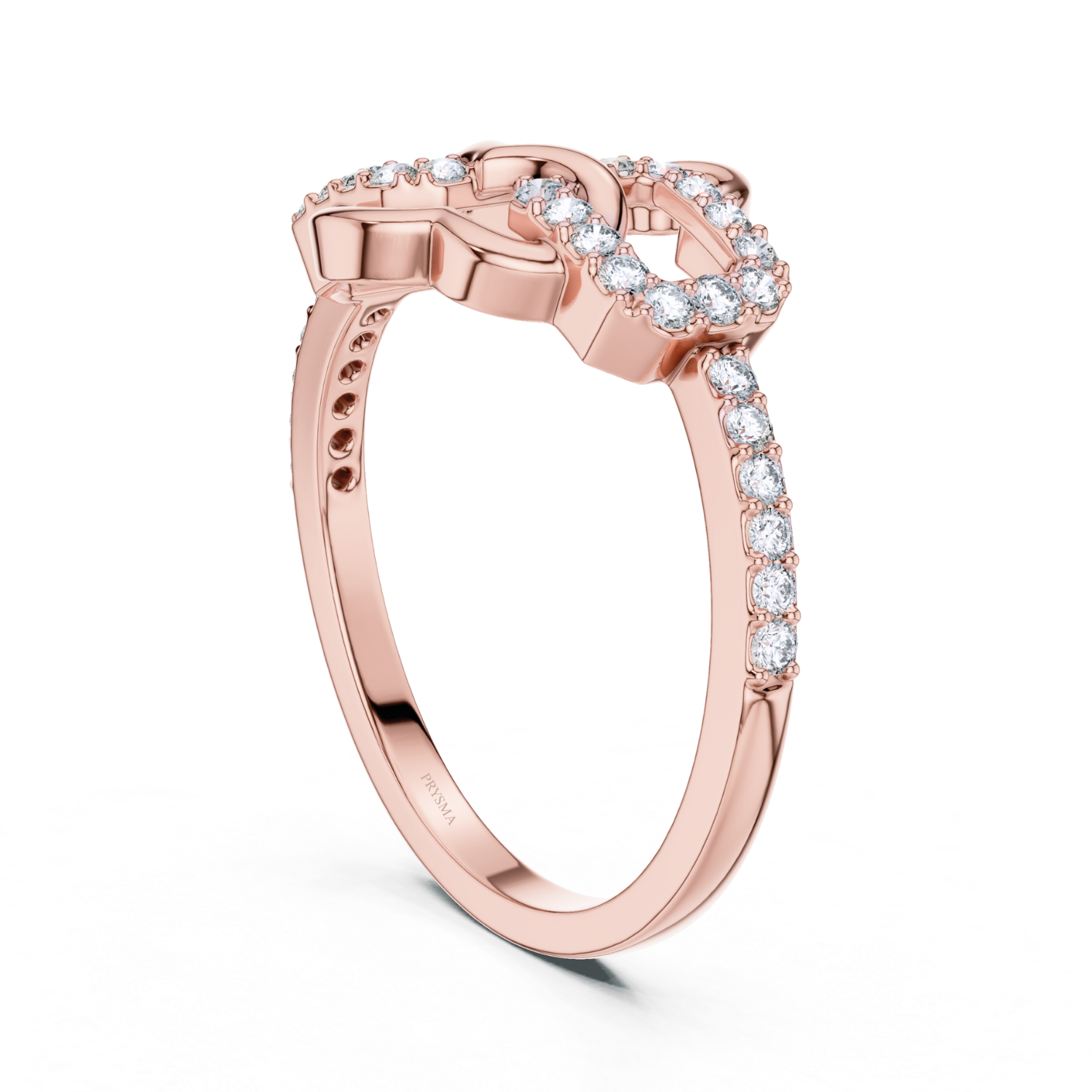 Twisted Elegance Diamond Ring