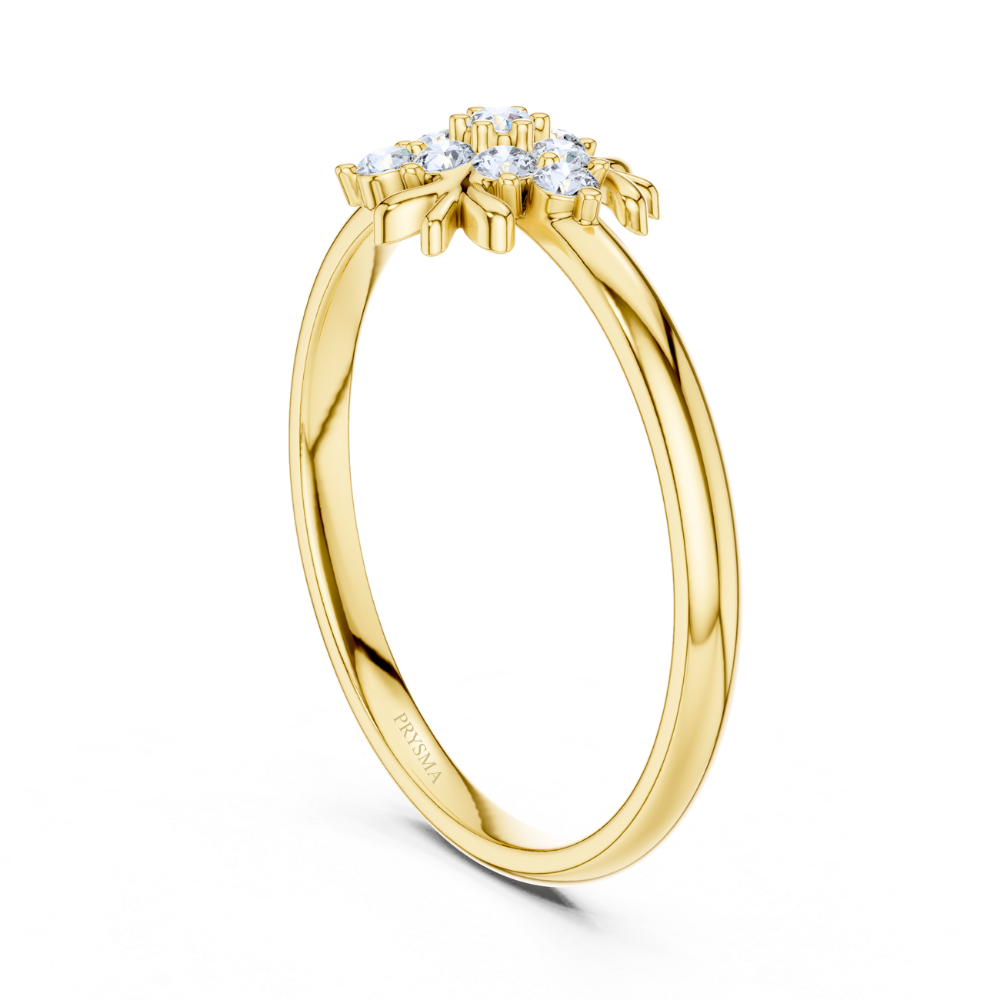 Enchanted Flora Diamond Ring