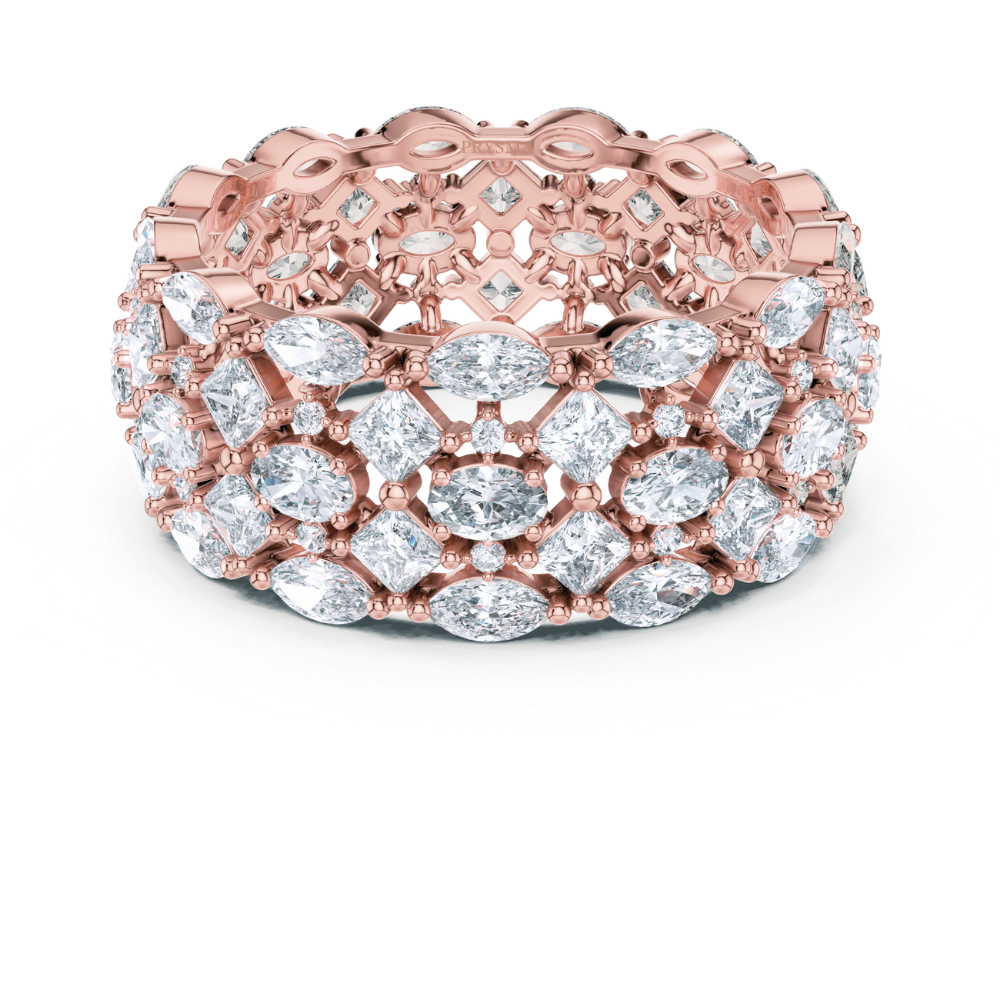 Royal Mosaic Eternity Ring