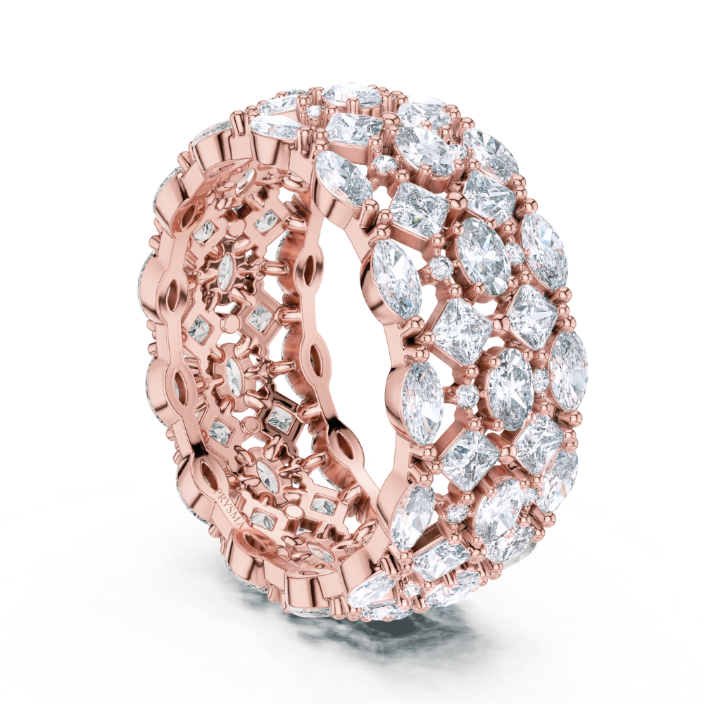 Royal Mosaic Eternity Ring