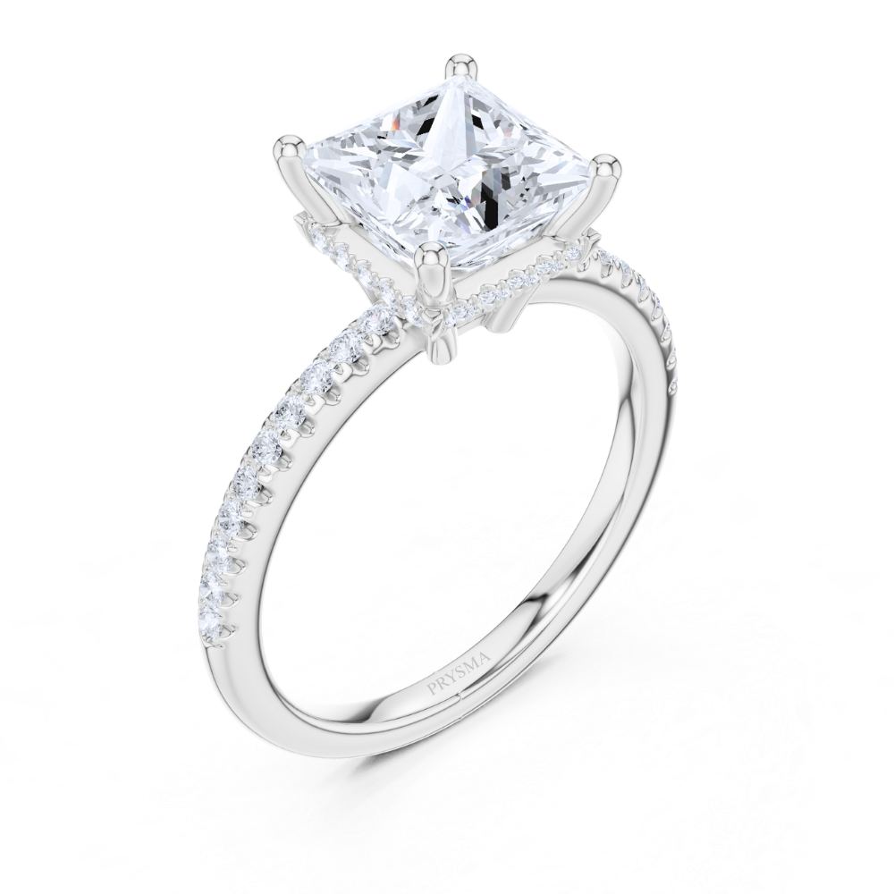 Radiant Majesty Diamond Ring