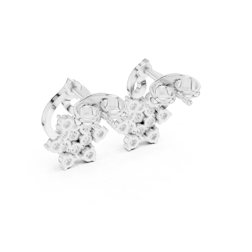 Celestial Bloom Diamond Earrings