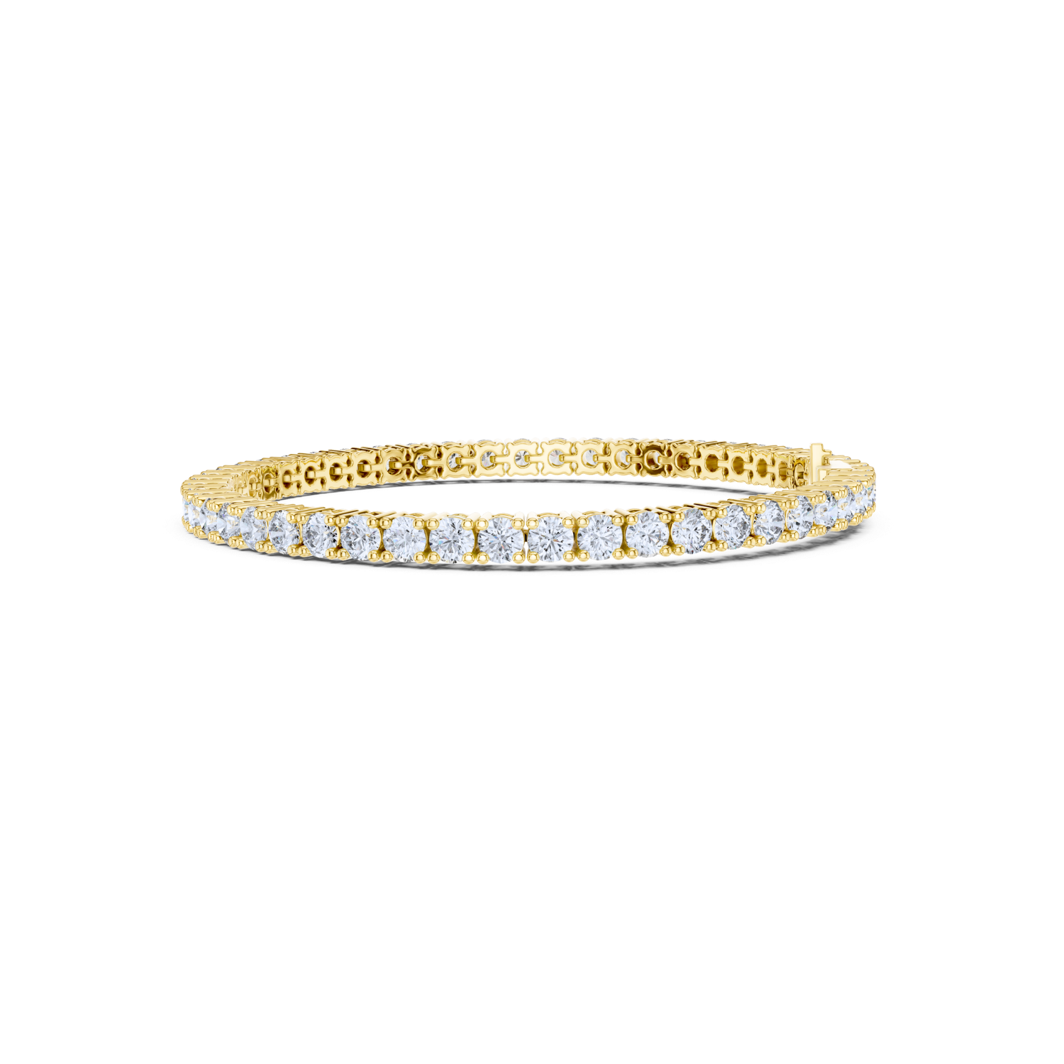 Classic Round Diamond Tennis Bracelet