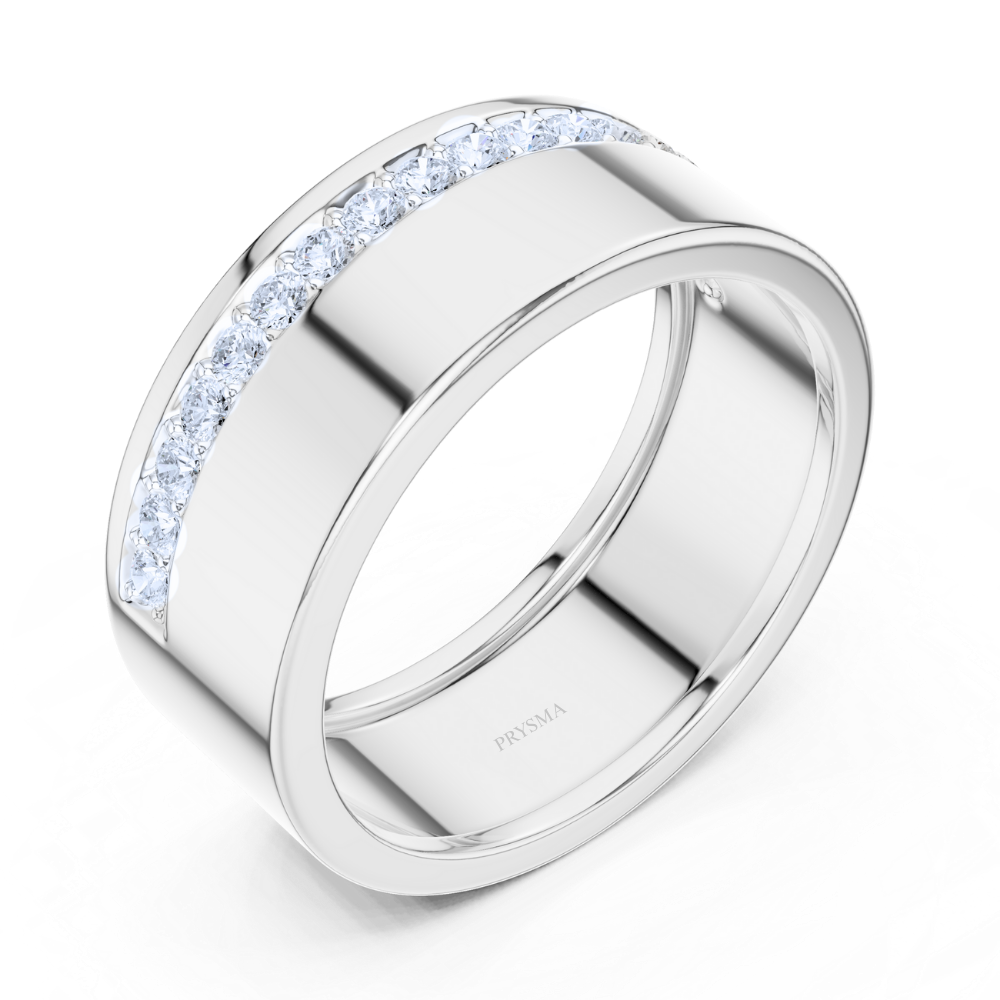 Eternity Edge Diamond Ring