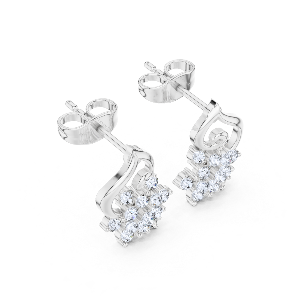 Celestial Bloom Diamond Earrings