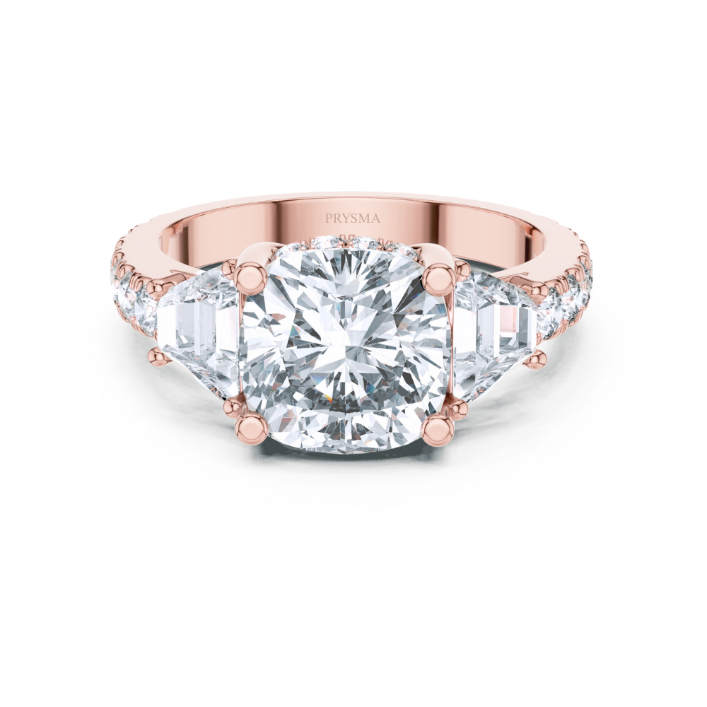 Golden Legacy Three-Stone Ring