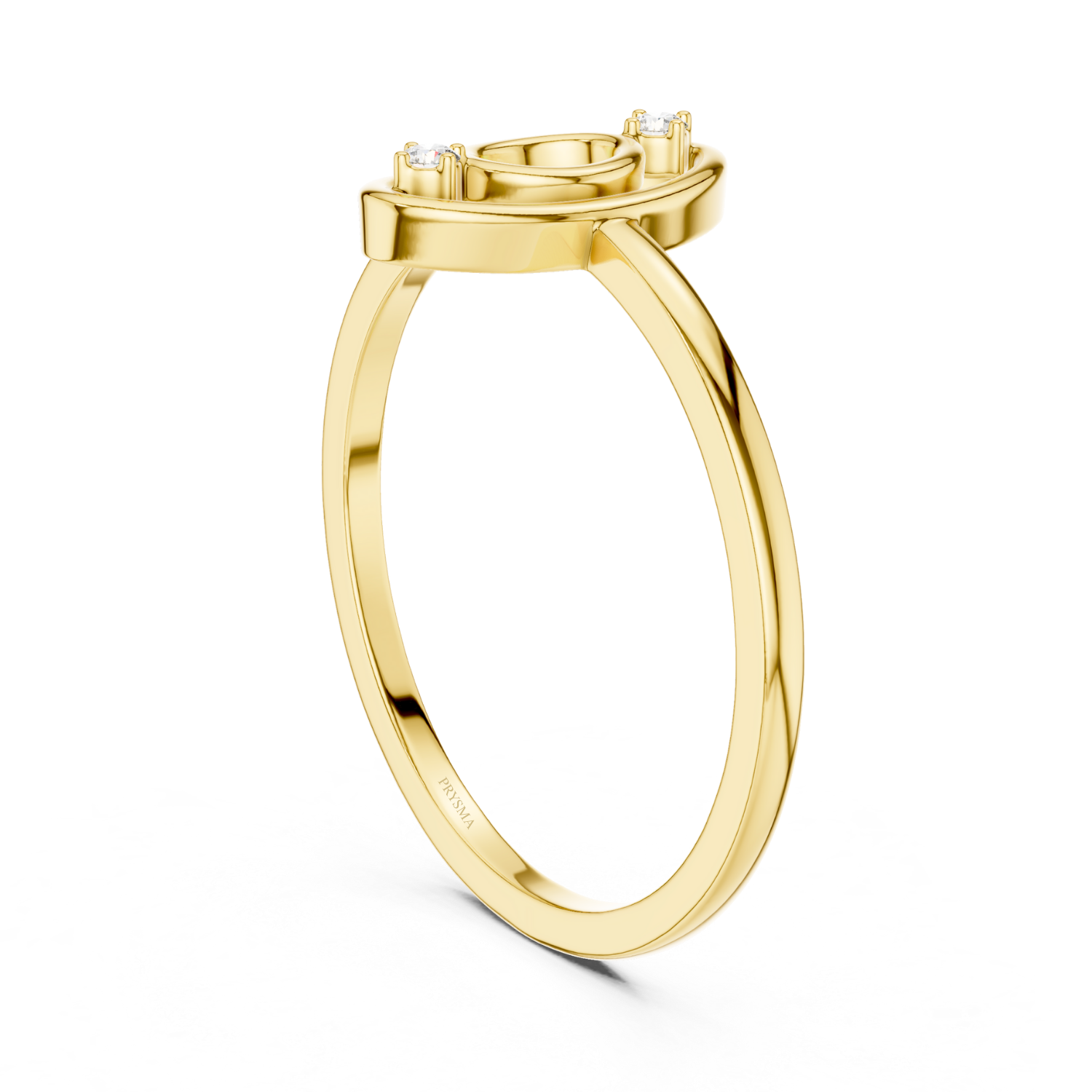 Twin Spark Harmony Ring