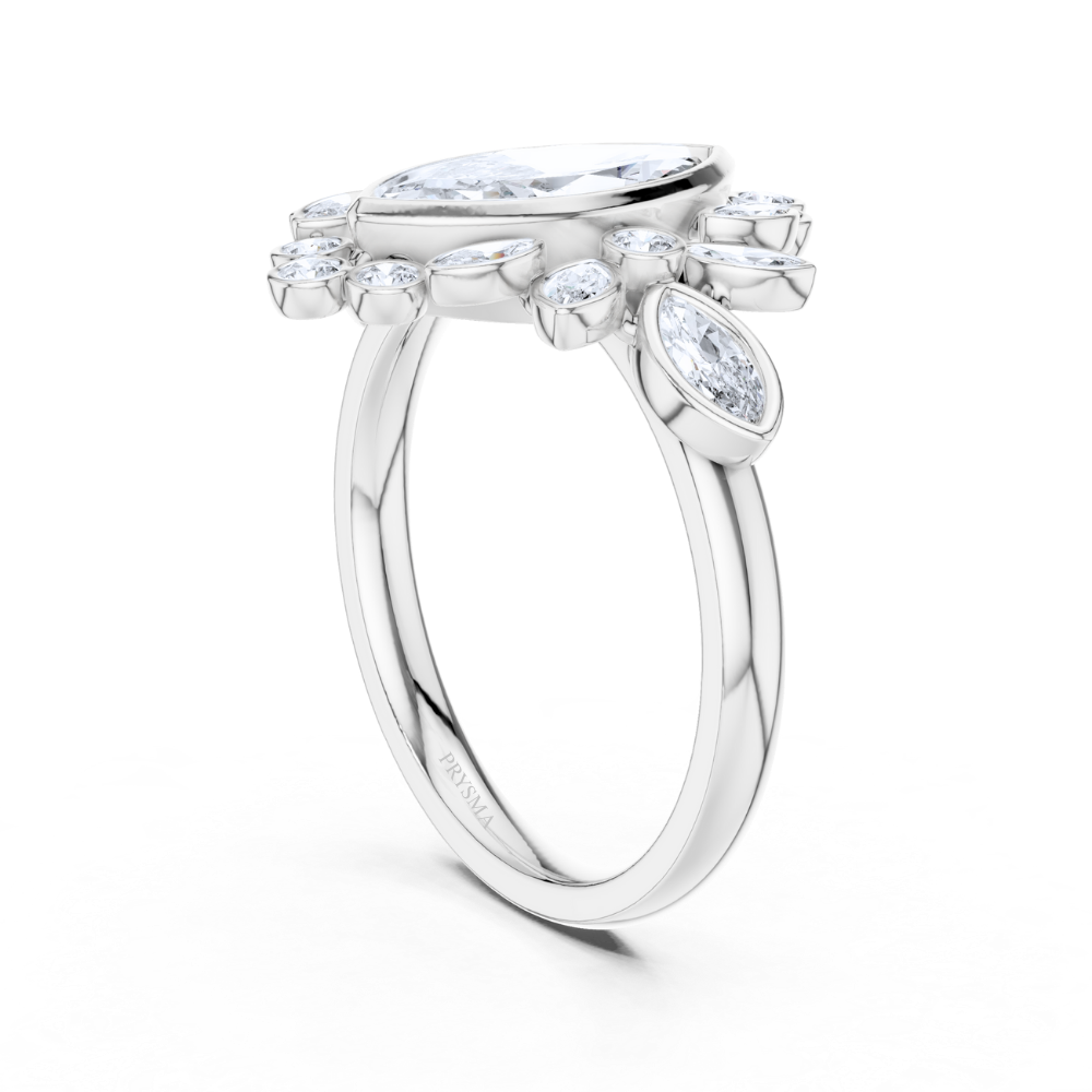 Elysian Marquise Bloom Ring