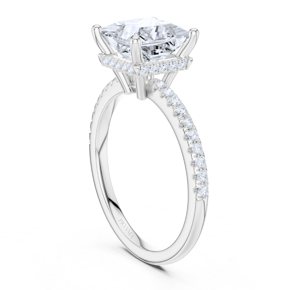 Radiant Majesty Diamond Ring