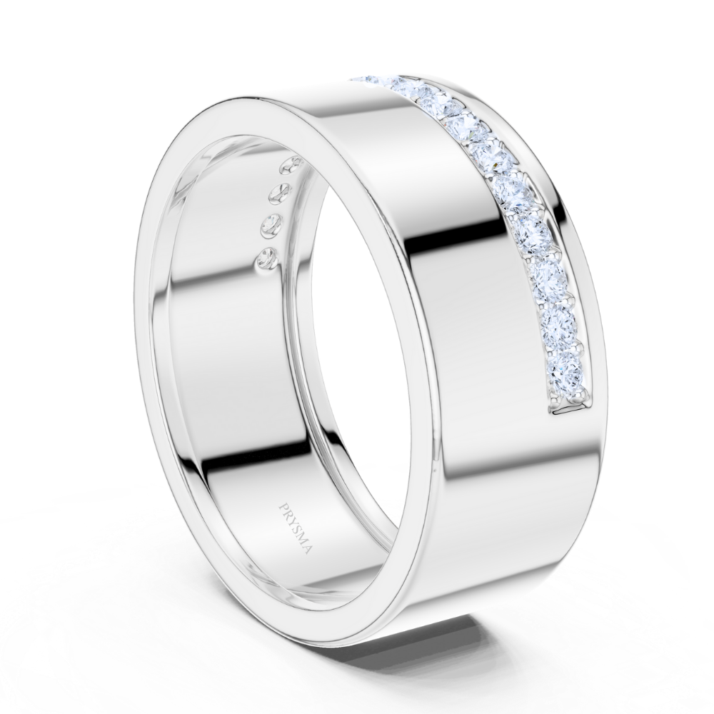Eternity Edge Diamond Ring