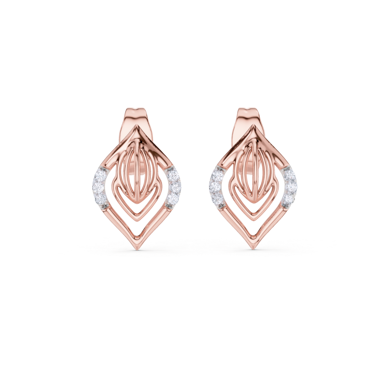 Graceful Bloom Drop Earrings