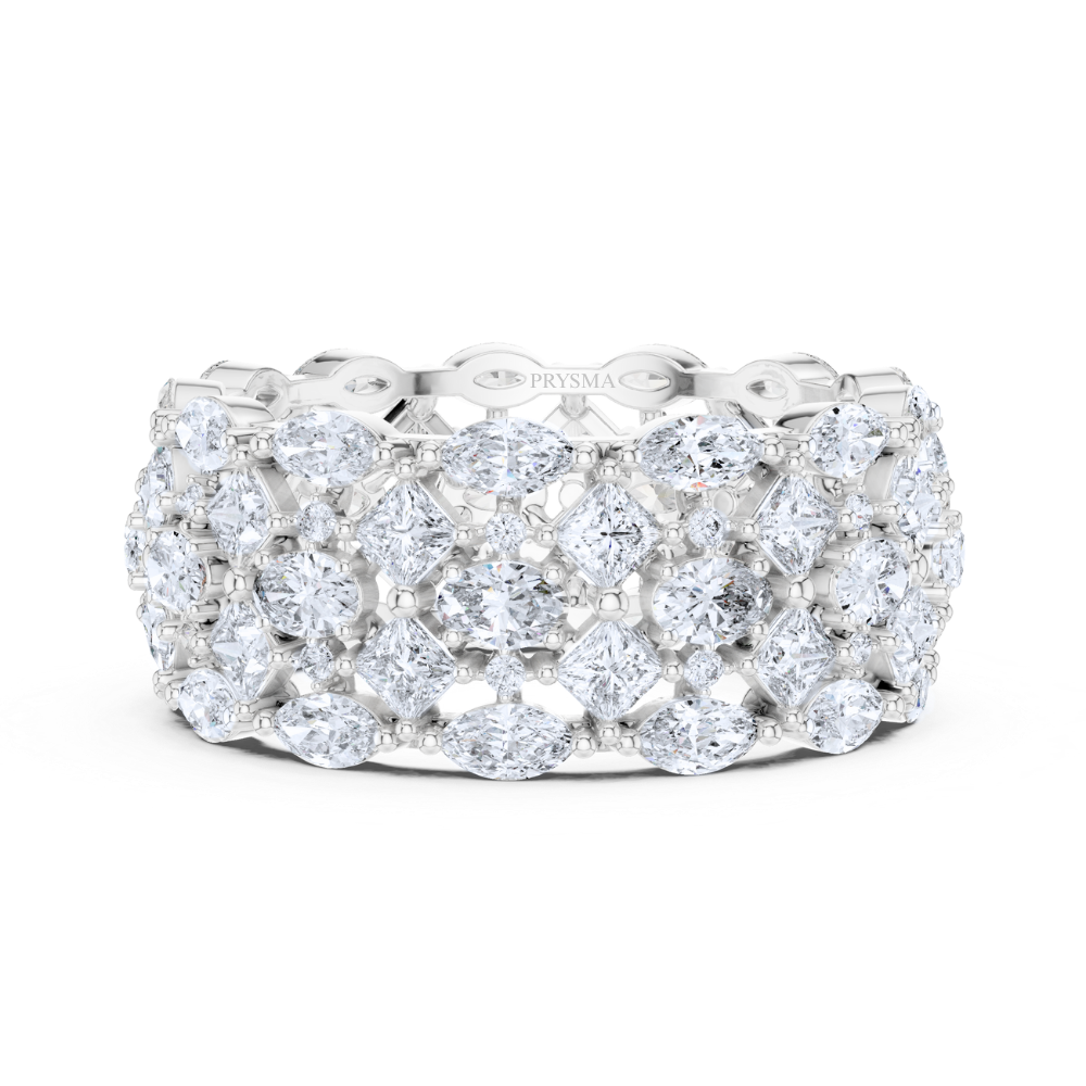 Royal Mosaic Eternity Ring