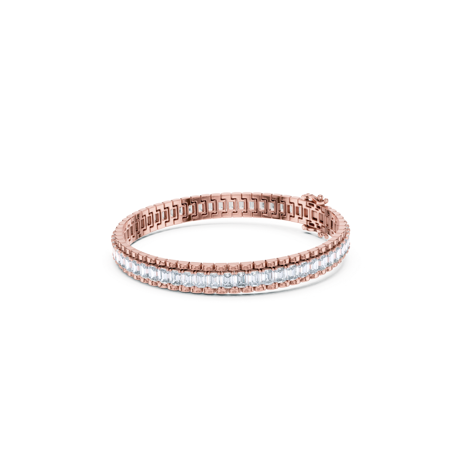 Elegant Emerald Diamond Statement Bracelet
