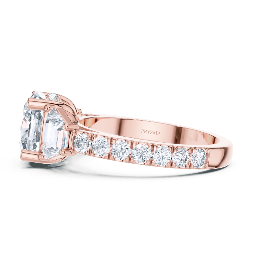 Golden Legacy Three-Stone Ring
