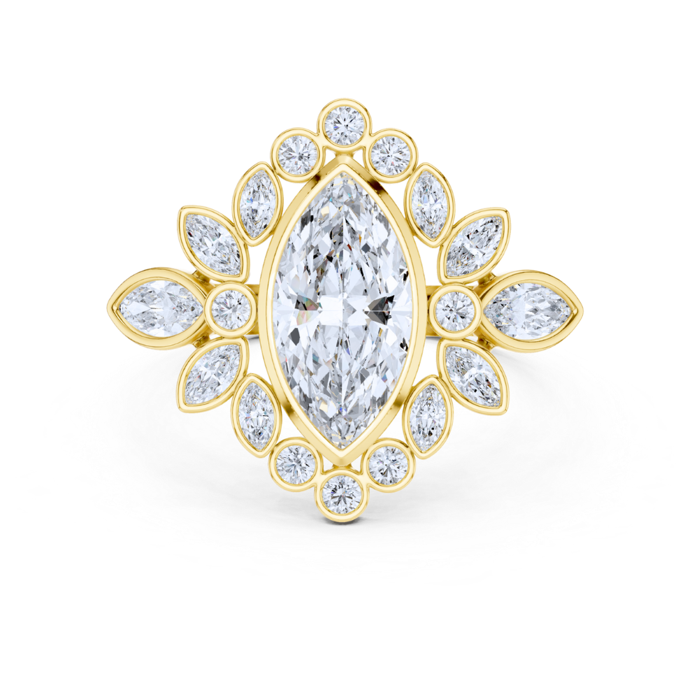 Elysian Marquise Bloom Ring