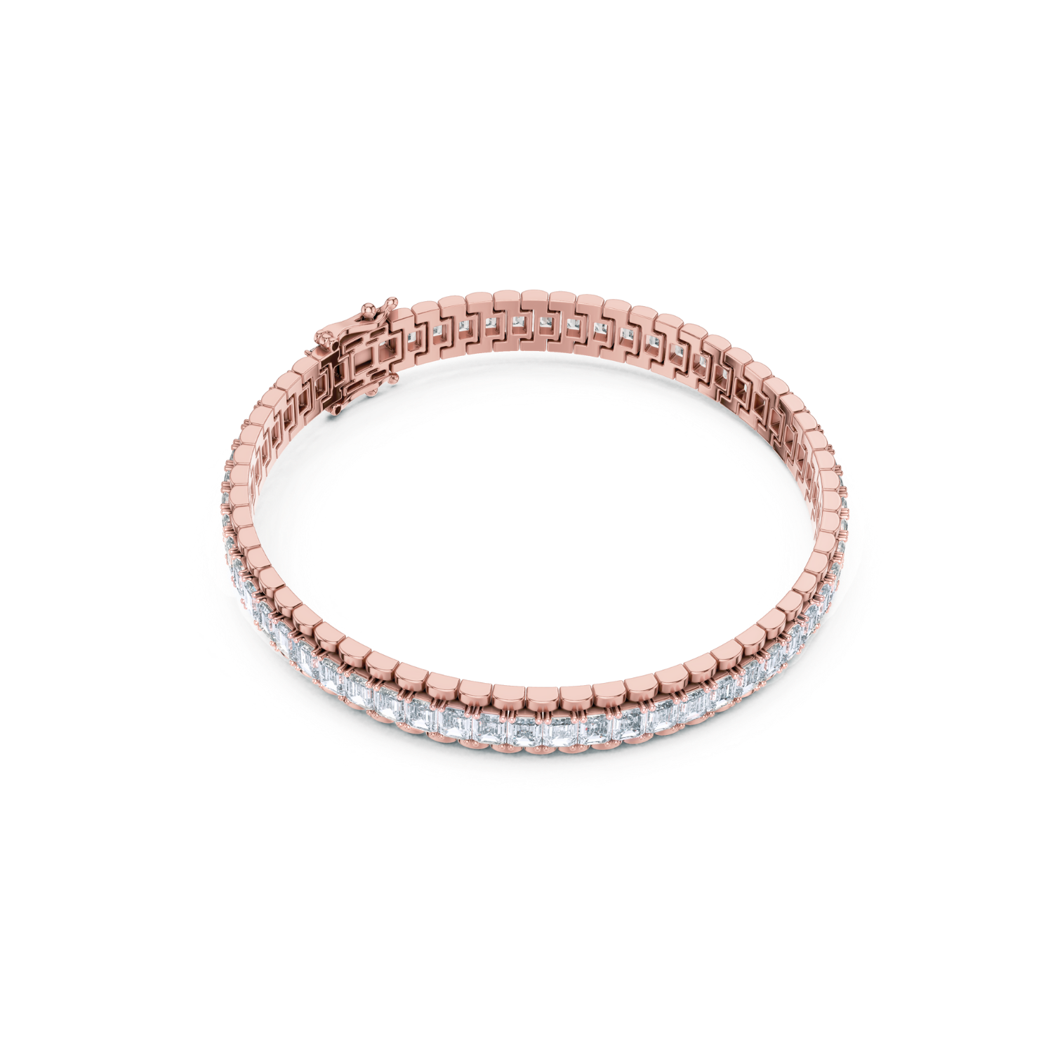 Elegant Emerald Diamond Statement Bracelet