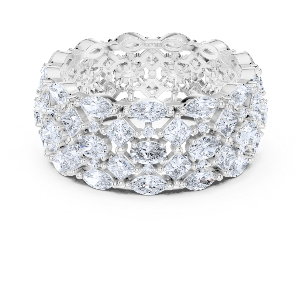 Royal Mosaic Eternity Ring