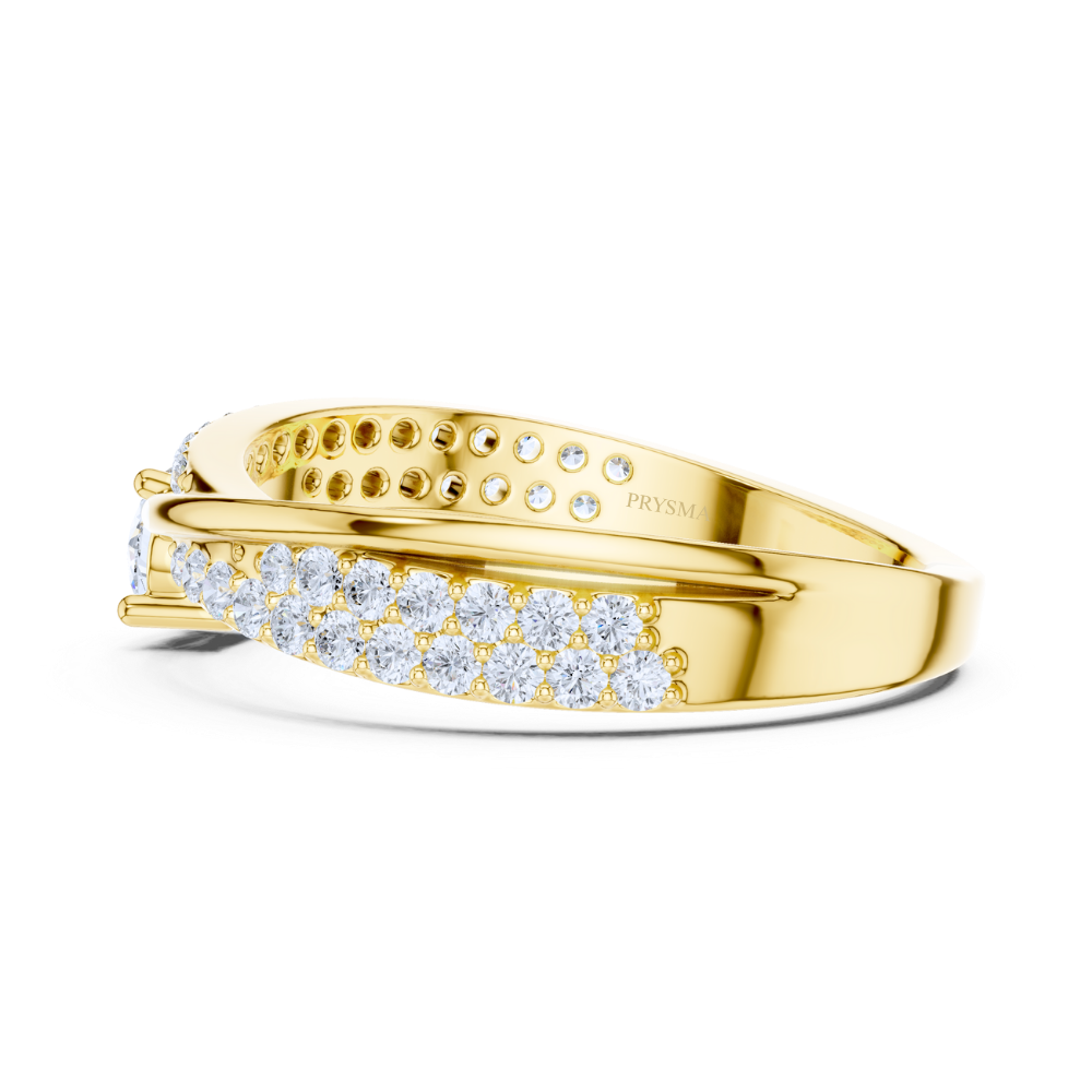 Radiant Embrace Solitaire Ring