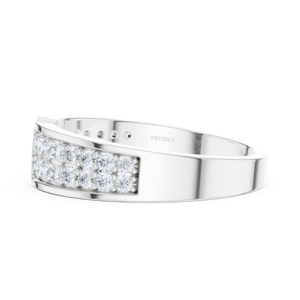 Radiance V-Curve Diamond Ring