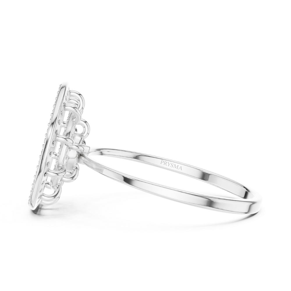 Celestial Halo Diamond Ring