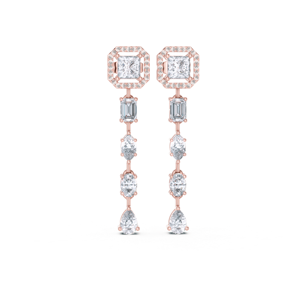 Celestial Cascade Drop Earrings