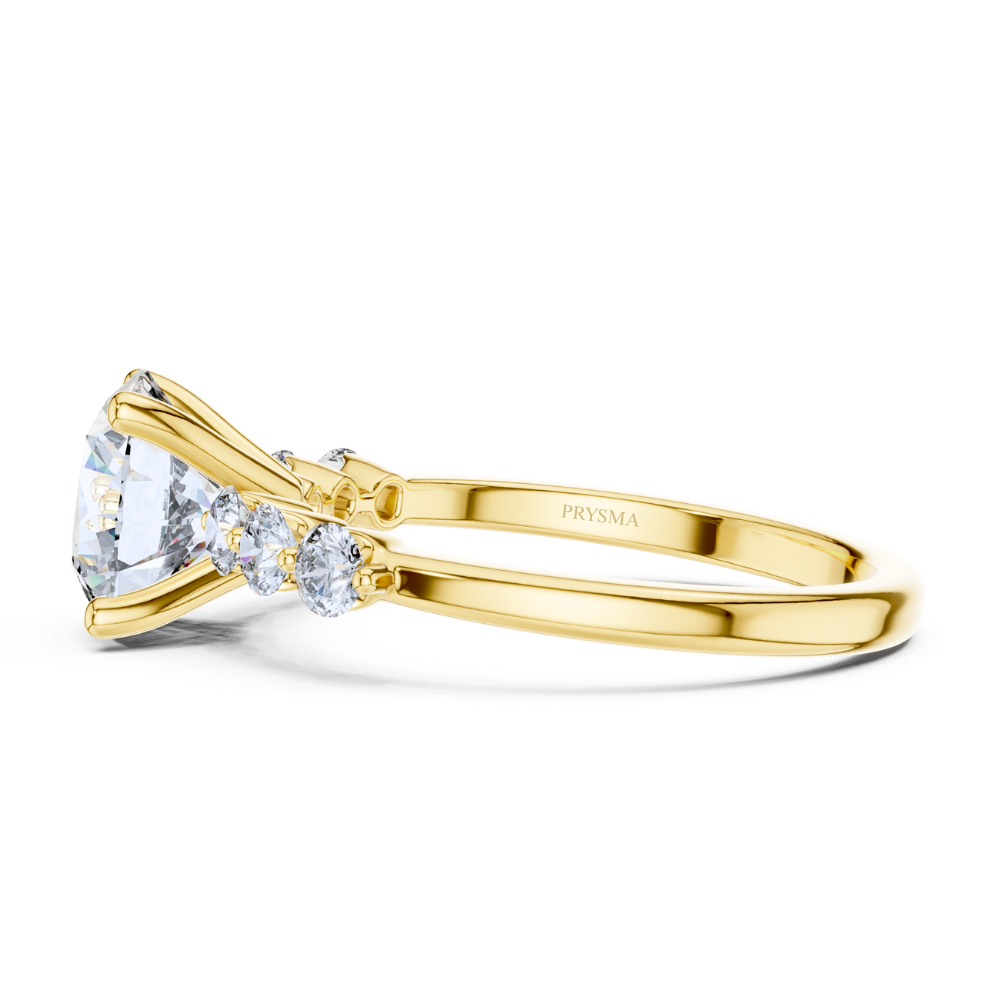 Radiant Harmony Solitaire Ring