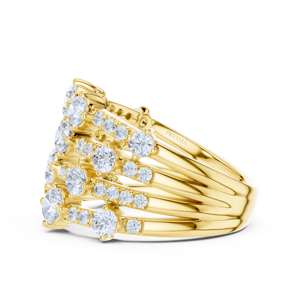 Radiance Crown Diamond Eternity Ring