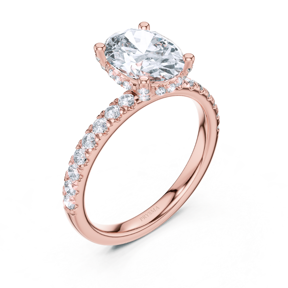 Eternal Grace Oval Diamond Ring