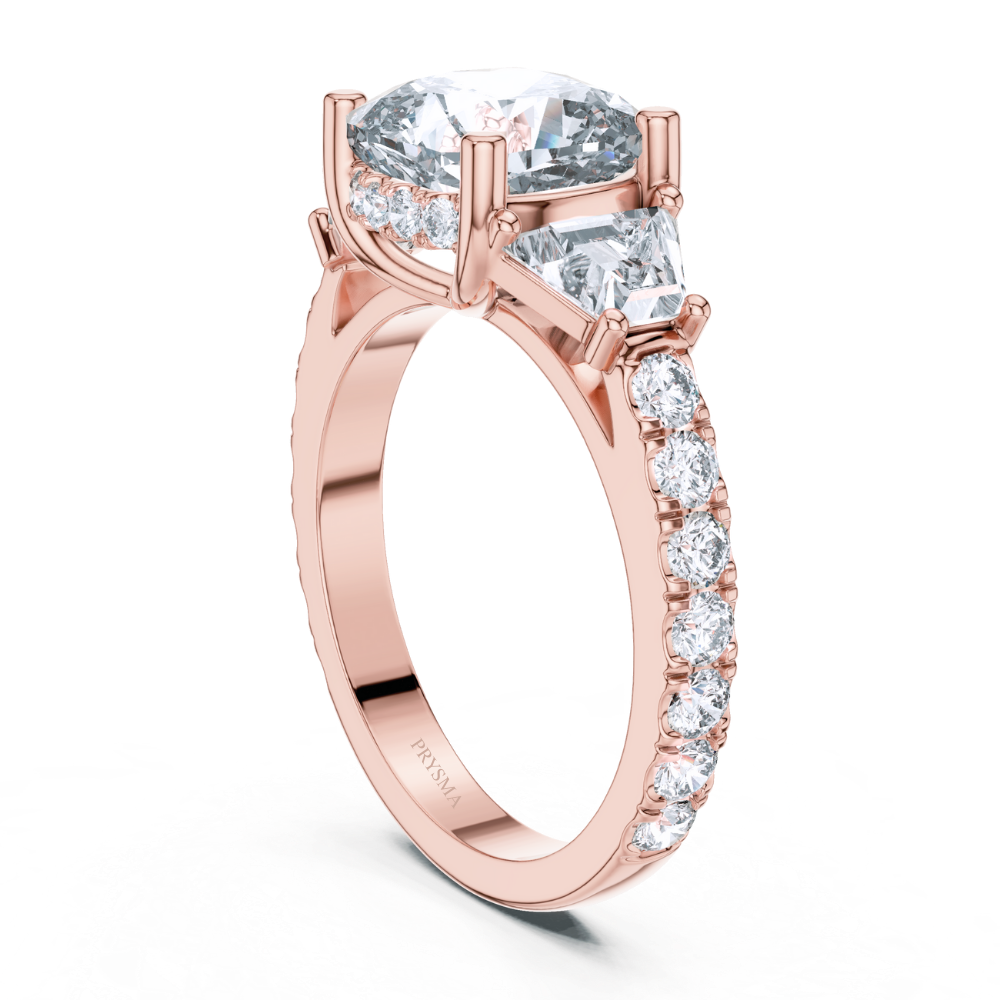Golden Legacy Three-Stone Ring