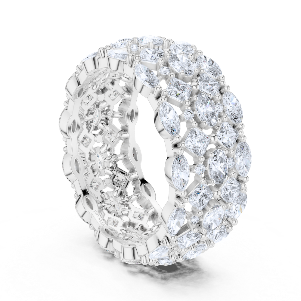 Royal Mosaic Eternity Ring