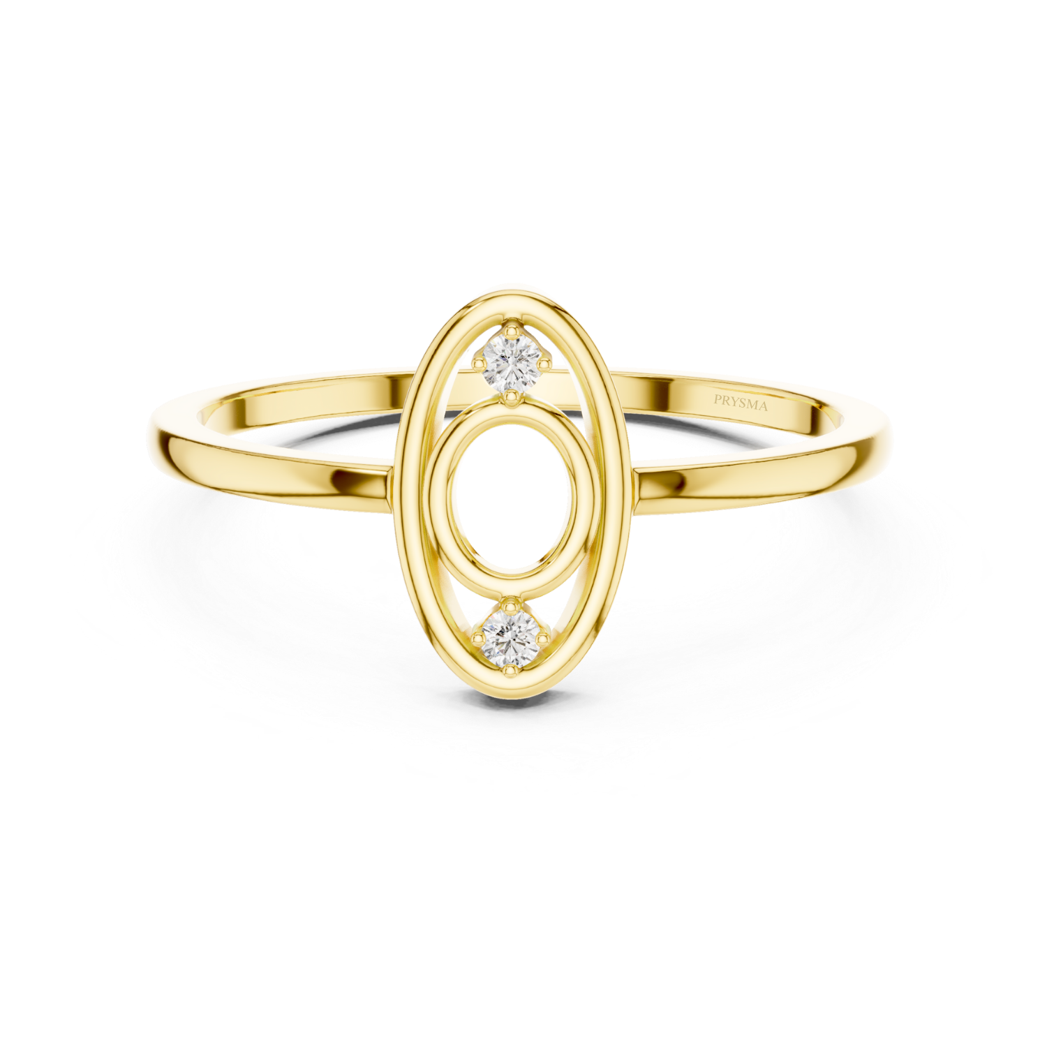 Twin Spark Harmony Ring