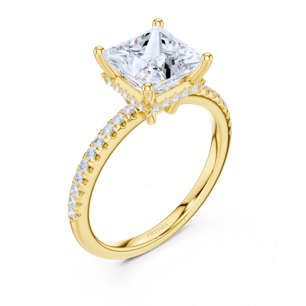 Radiant Majesty Diamond Ring