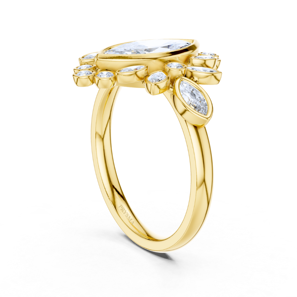 Elysian Marquise Bloom Ring