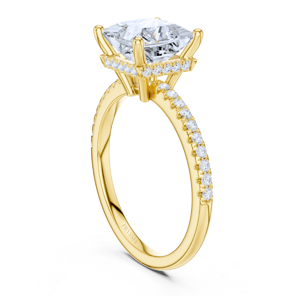 Radiant Majesty Diamond Ring