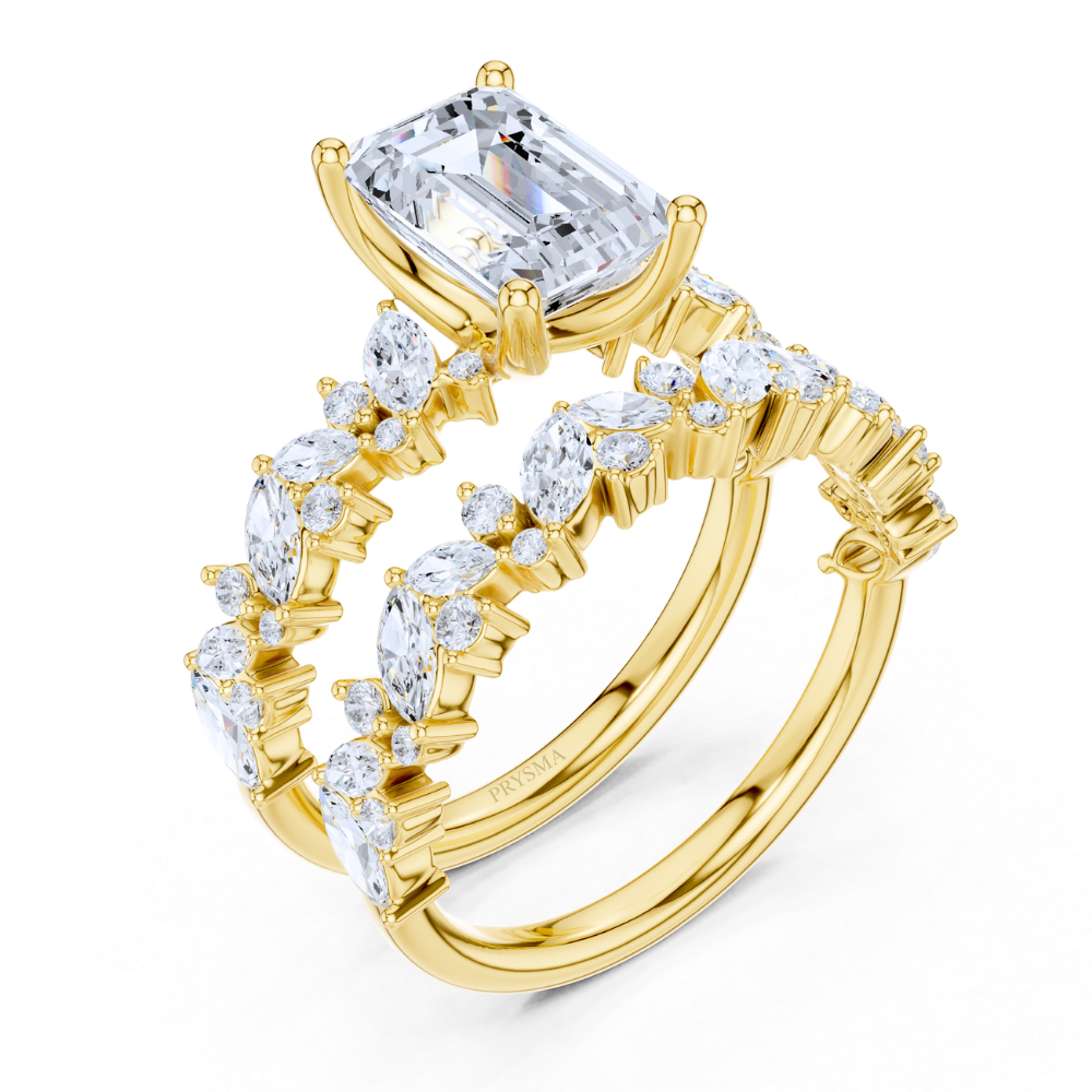 Flora Royale Double Band Ring
