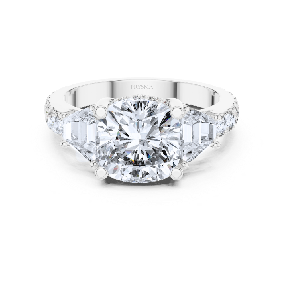 Golden Legacy Three-Stone Ring