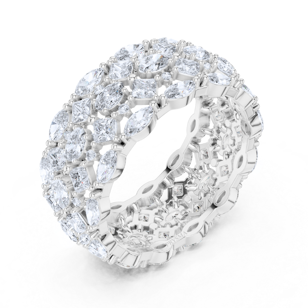Royal Mosaic Eternity Ring