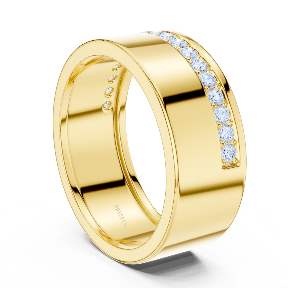 Eternity Edge Diamond Ring