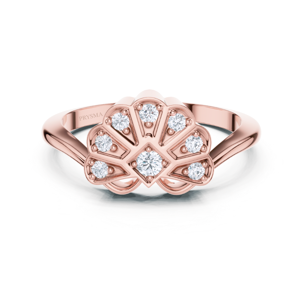 Solara Bloom Diamond Ring