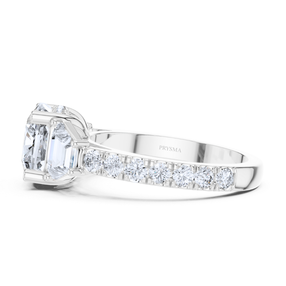 Golden Legacy Three-Stone Ring
