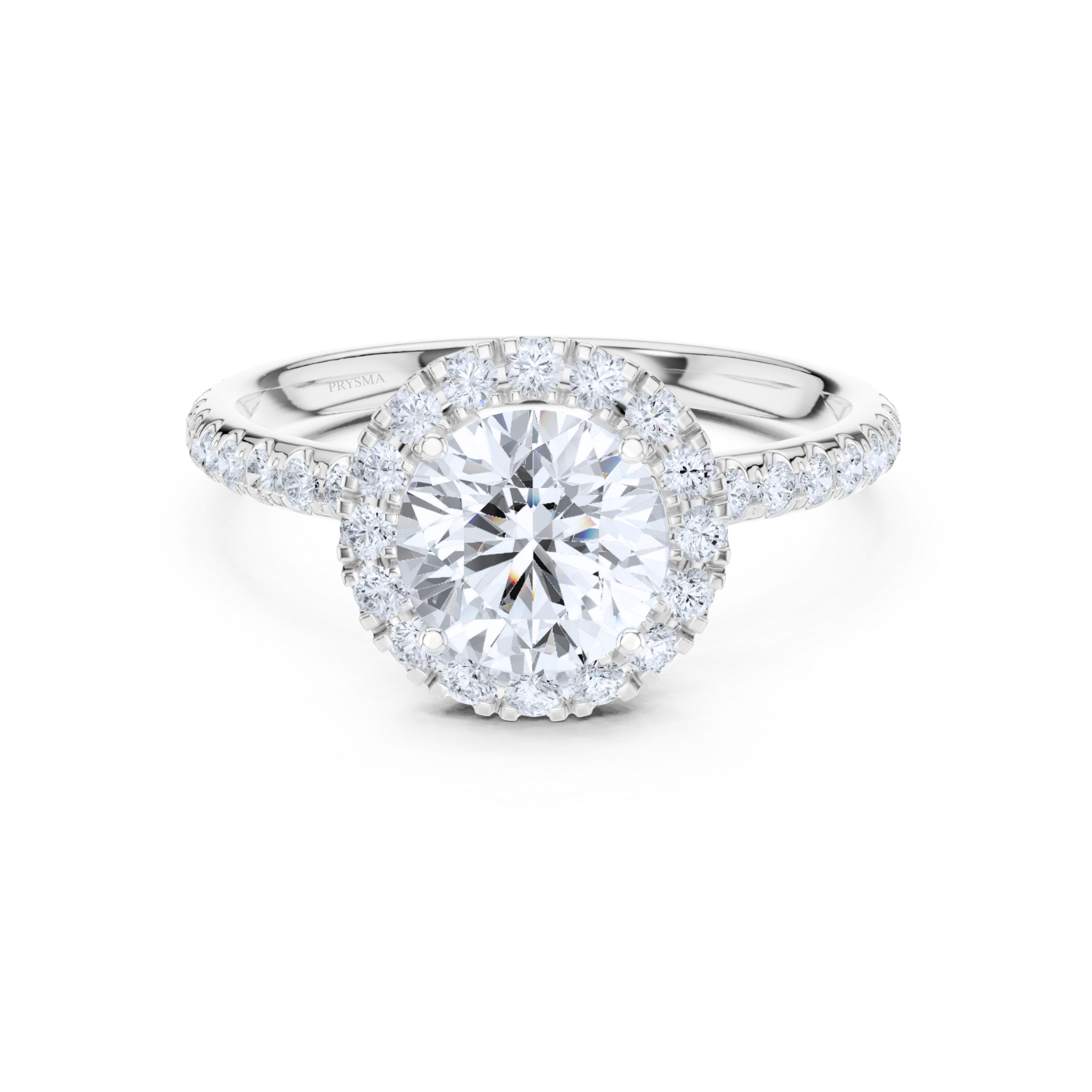 Luminelle Round Halo Ring