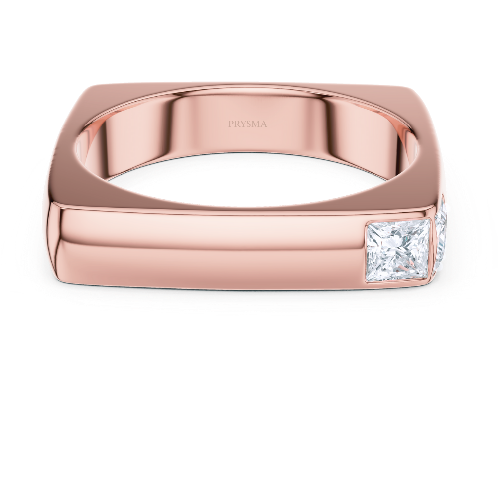 Modern Edge Princess Ring