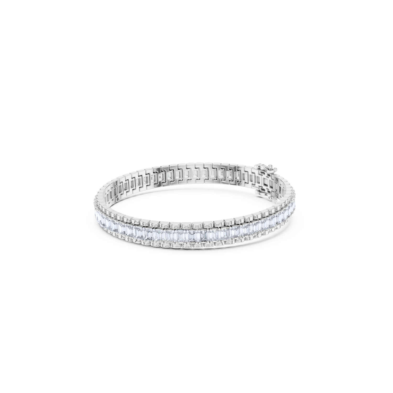 Elegant Emerald Diamond Statement Bracelet