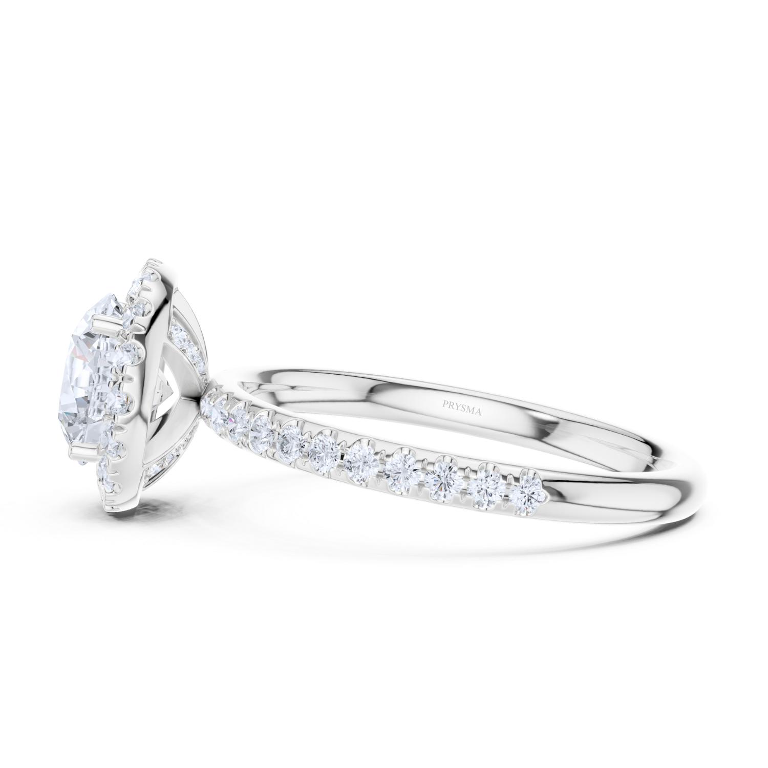 Luminelle Round Halo Ring