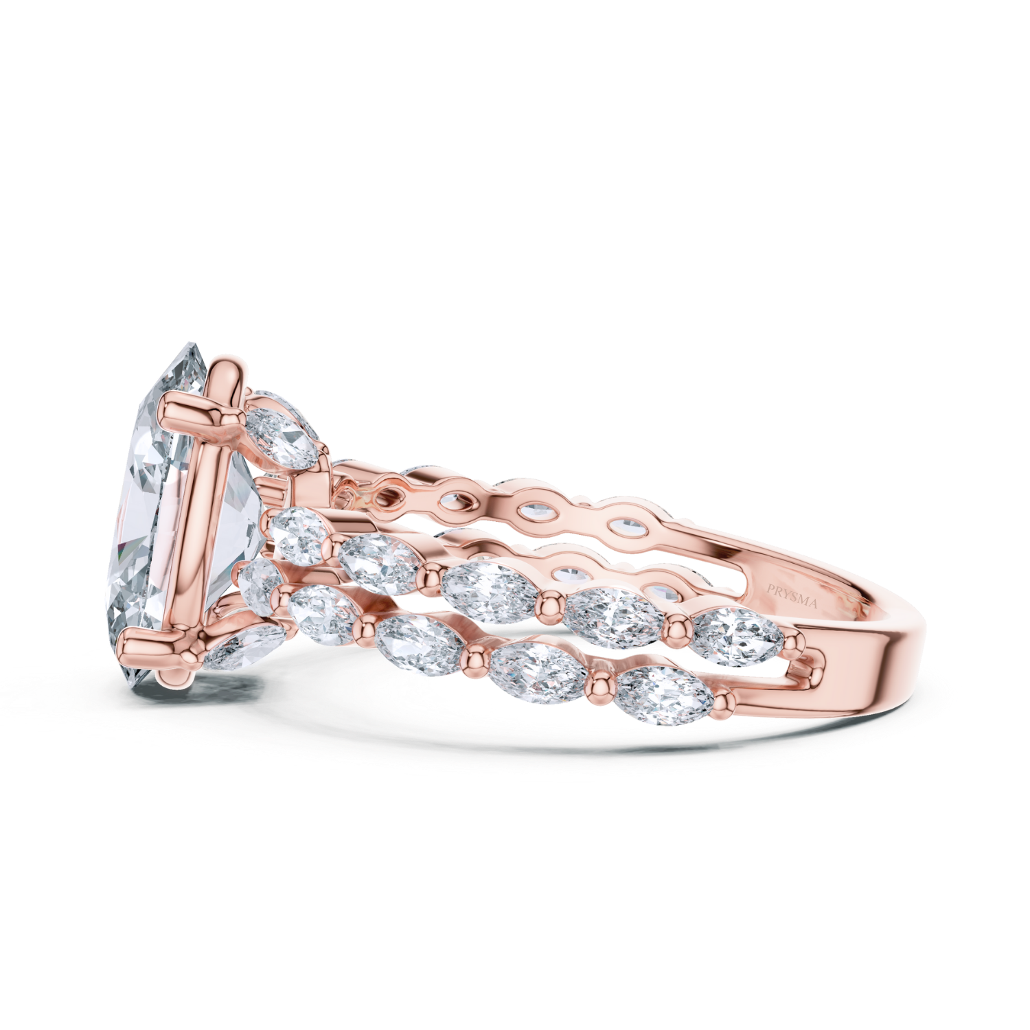 Oval-Cut Diamond Eternity Ring