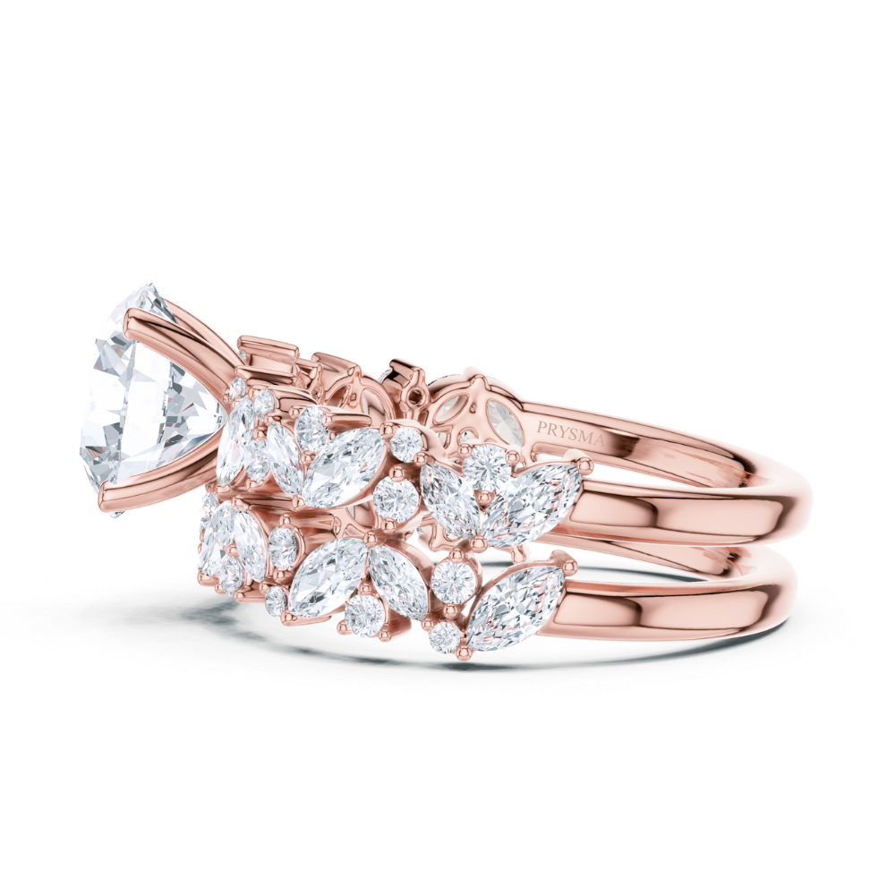 Regalia Marquise & Round Diamond Statement Ring