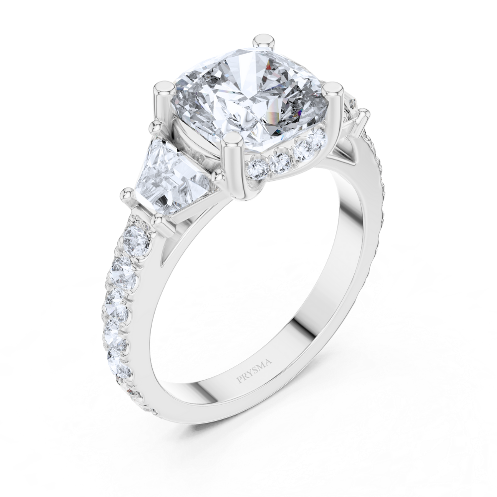 Golden Legacy Three-Stone Ring