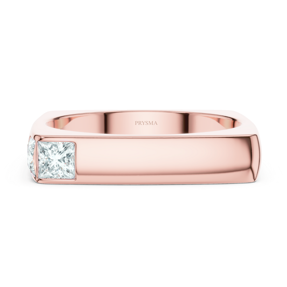 Modern Edge Princess Ring